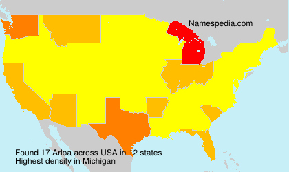 Surname Arloa in USA Surname Arloa in USA