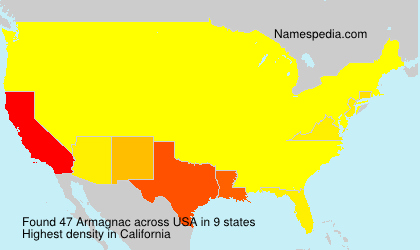 Surname Armagnac in USA Surname Armagnac in USA