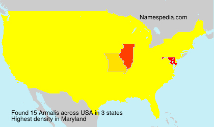 Surname Armalis in USA Surname Armalis in USA