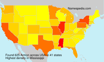 Surname Armon in USA Surname Armon in USA