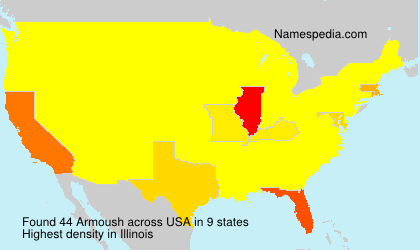 Surname Armoush in USA Surname Armoush in USA