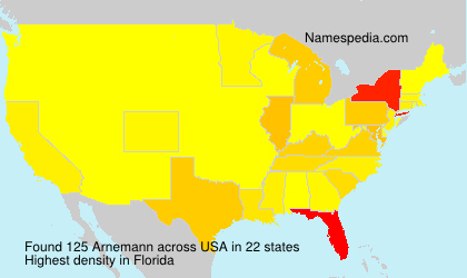 Surname Arnemann in USA Surname Arnemann in USA