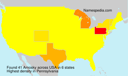 Surname Arnosky in USA Surname Arnosky in USA