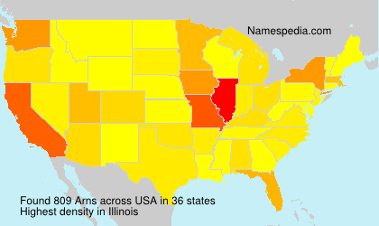 Surname Arns in USA Surname Arns in USA