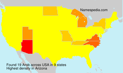 Surname Arob in USA Surname Arob in USA