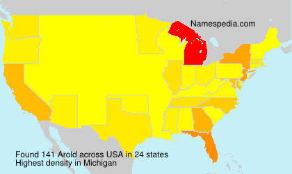 Surname Arold in USA Surname Arold in USA