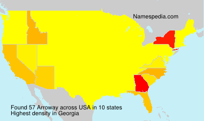 Surname Arroway in USA Surname Arroway in USA