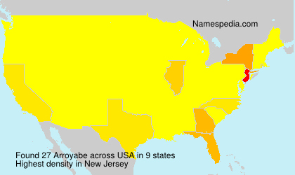 Surname Arroyabe in USA Surname Arroyabe in USA