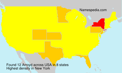 Surname Arroyd in USA Surname Arroyd in USA