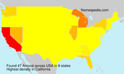 Surname Arrozal in USA Surname Arrozal in USA