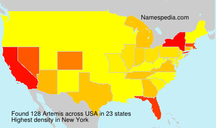 Surname Artemis in USA Surname Artemis in USA