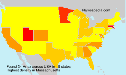 Surname Artez in USA Surname Artez in USA
