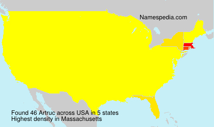 Surname Artruc in USA Surname Artruc in USA