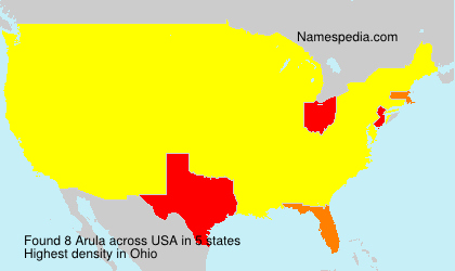Surname Arula in USA Surname Arula in USA