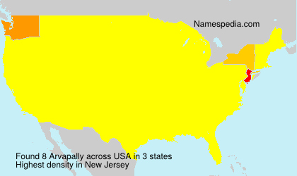 Surname Arvapally in USA Surname Arvapally in USA