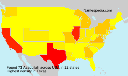 Surname Asadullah in USA Surname Asadullah in USA