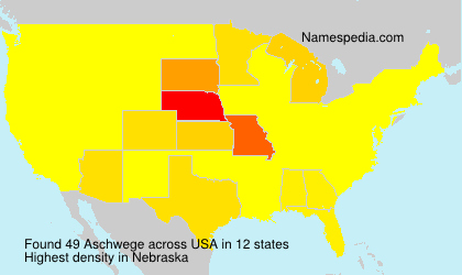 Surname Aschwege in USA Surname Aschwege in USA