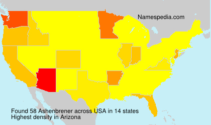 Surname Ashenbrener in USA Surname Ashenbrener in USA