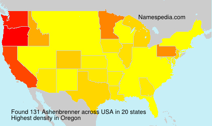 Surname Ashenbrenner in USA Surname Ashenbrenner in USA
