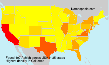 Surname Ashish in USA Surname Ashish in USA