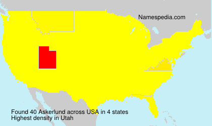 Surname Askerlund in USA Surname Askerlund in USA