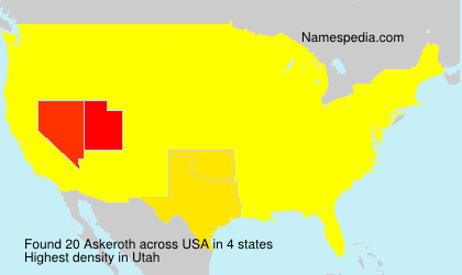 Surname Askeroth in USA Surname Askeroth in USA