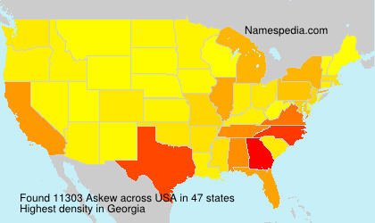 Surname Askew in USA Surname Askew in USA
