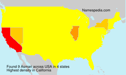 Surname Asmari in USA Surname Asmari in USA