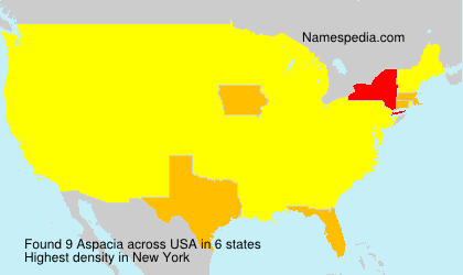Surname Aspacia in USA Surname Aspacia in USA