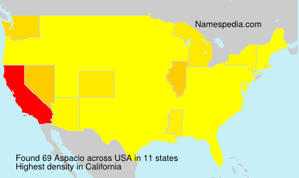 Surname Aspacio in USA Surname Aspacio in USA