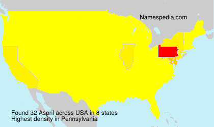 Surname Aspril in USA Surname Aspril in USA