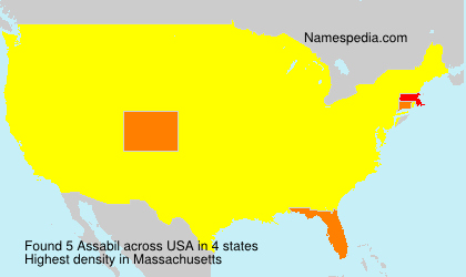 Surname Assabil in USA Surname Assabil in USA
