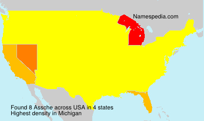 Surname Assche in USA Surname Assche in USA