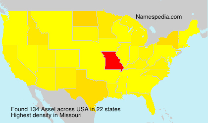 Surname Assel in USA Surname Assel in USA