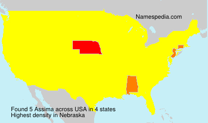 Surname Assima in USA Surname Assima in USA