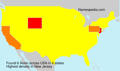 Surname Assiri in USA Surname Assiri in USA