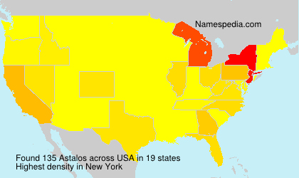Surname Astalos in USA Surname Astalos in USA