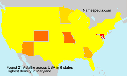 Surname Astatke in USA Surname Astatke in USA