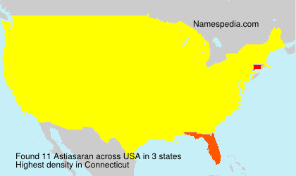 Surname Astiasaran in USA Surname Astiasaran in USA
