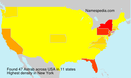 Surname Astrab in USA Surname Astrab in USA