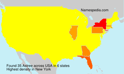 Surname Astree in USA Surname Astree in USA