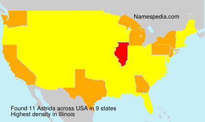 Surname Astrida in USA Surname Astrida in USA