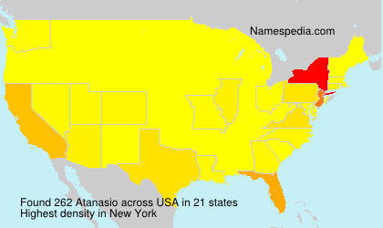 Surname Atanasio in USA Surname Atanasio in USA