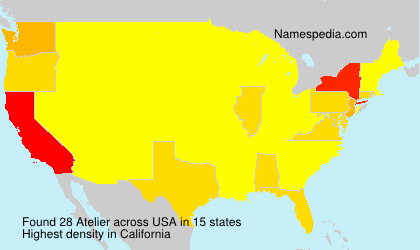 Surname Atelier in USA Surname Atelier in USA