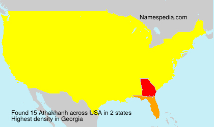Surname Athakhanh in USA Surname Athakhanh in USA