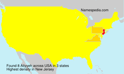Surname Atiyyeh in USA Surname Atiyyeh in USA