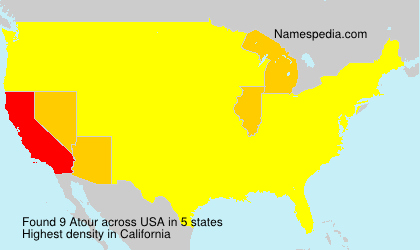 Surname Atour in USA Surname Atour in USA