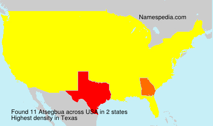 Surname Atsegbua in USA Surname Atsegbua in USA