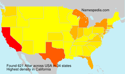 Surname Attar in USA Surname Attar in USA