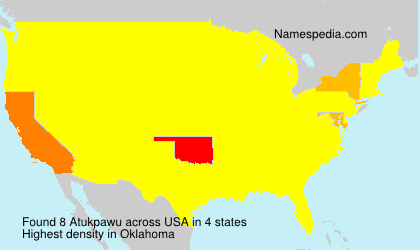 Surname Atukpawu in USA Surname Atukpawu in USA